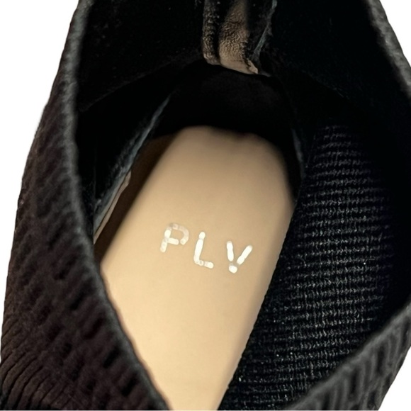 🌻NEW Pour La Victoire Daphne Nickle Knit Black Ankle Booties Size 10 | box inc. - Picture 9 of 13